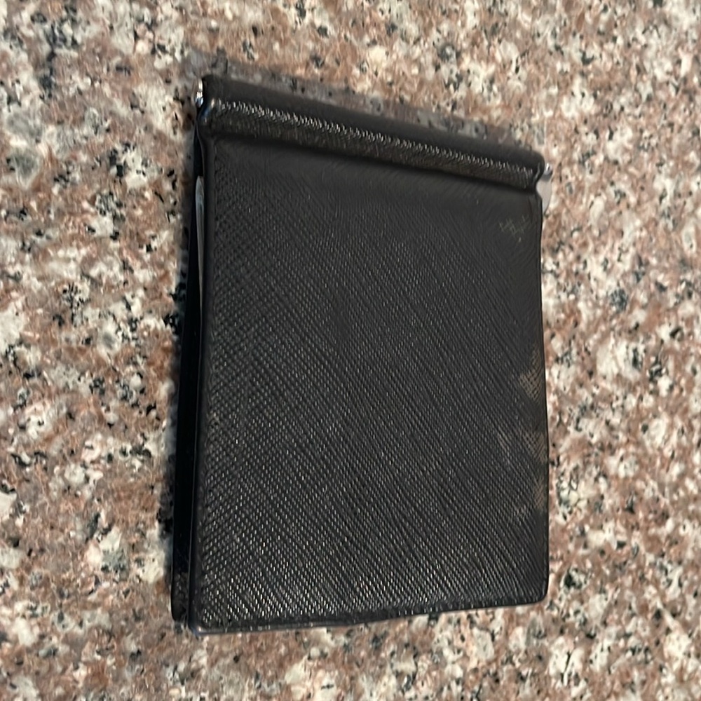 Vintage Prada Milano Dal 1913 men’s Bifold leather wallet